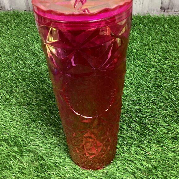 Starbucks Red Prism Tumbler 24oz - Picture 6 of 11